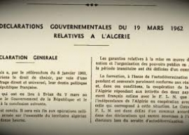 Les accords d&#039;Evian  Déclaration Générale&quot; Des Deux Délégations (18 MARS 1962)